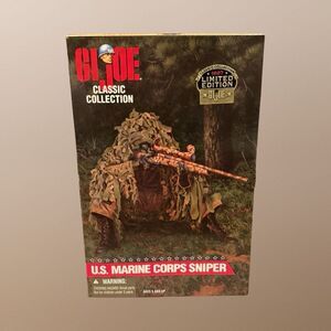 1997 G.I. Joe U.S. Marine Corps Sniper Limited Edition Articulated Action Figure